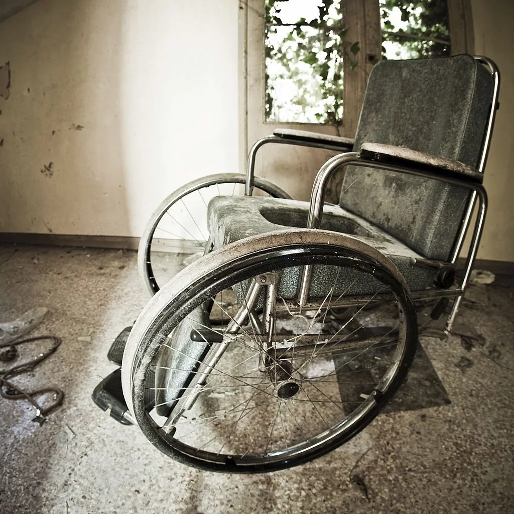 Broken Wheelchair
